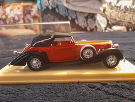 Solido Modellauto Delage D8 120 rot neuwertiger Zustand
