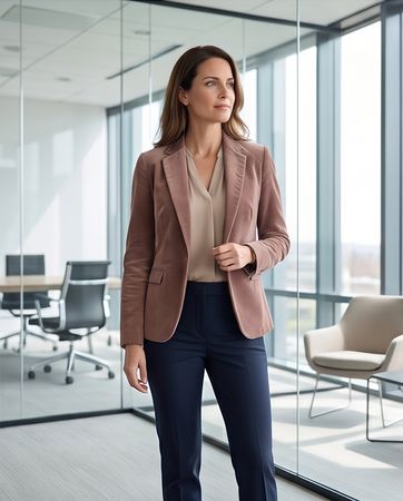 Esprit blazer chocolat - neuf - taille 34