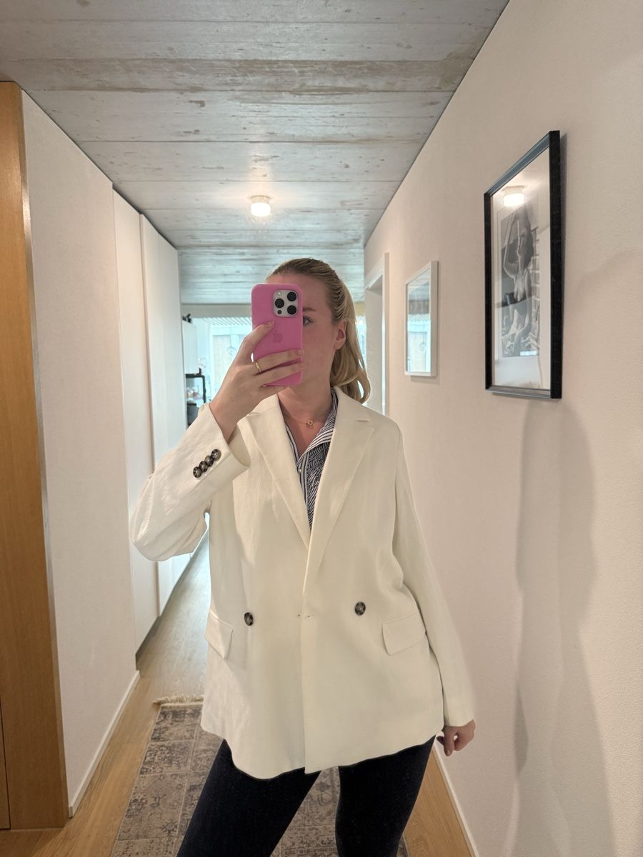 Weekday Giacche: Cream Weekday Blazer – Usato da Luzern venduto da Itsclaire 4