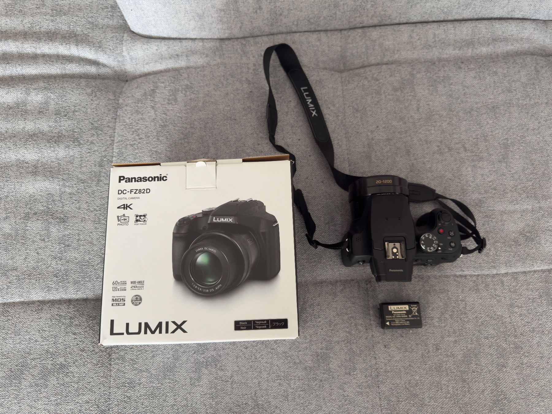 Panasonic Fotocamera: Panasonic Lumix DC-FZ 82D Kamera – Usato da Worben venduto da dnalor63