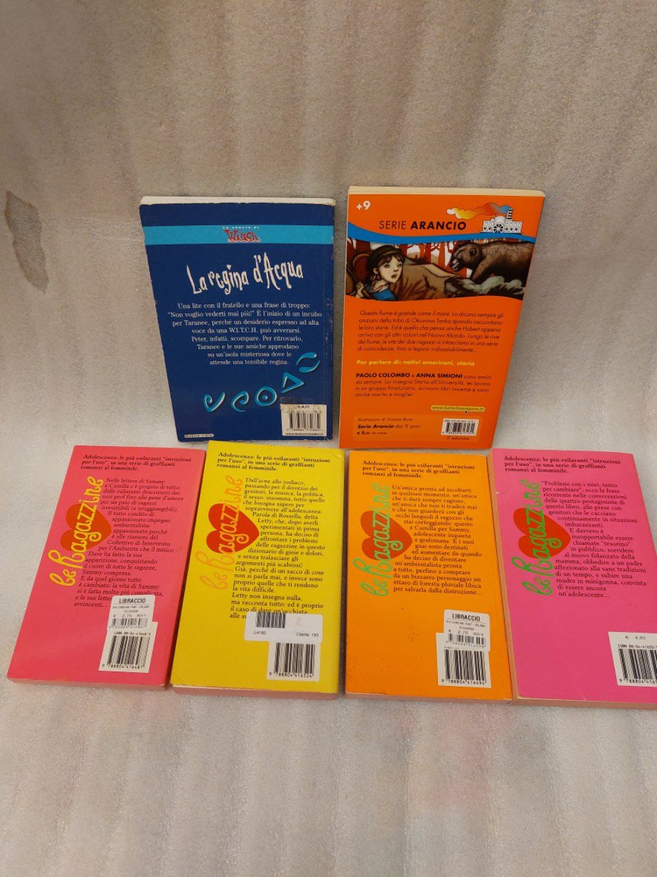 Livres: 6 libri per ragazze - da 9 anni >> – D'occasion à Pambio Noranco par Pol69 1