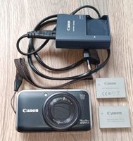 Canon Powershot SX210 IS plus 2 Akkus und Ladegerät