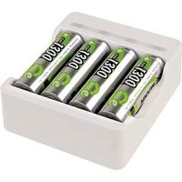 Ansmann Basic IV Ladegerät + 4× AA 1300 mAh