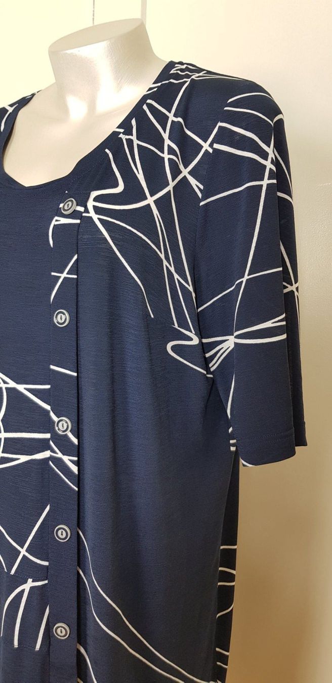 Vestiti: Kleid, luftig, Chalou, Gr. 44 46 – Usato da Uster venduto da Astral 7