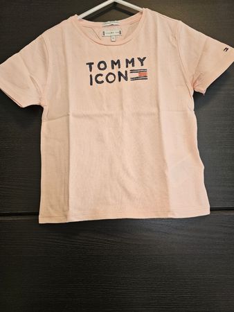 Tommy Hilfiger T-Shirt Mädchen Gr. 98 Rosa