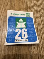 Autobahnvignette 2026
