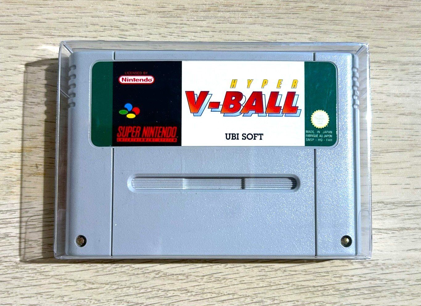 Nintendo Spiele: Hyper V-Ball SNES – Gebraucht aus St. Gallen von Alpine.Arcade 2