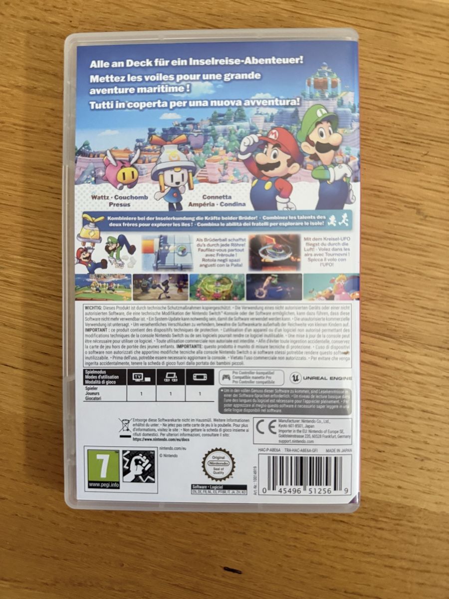 Nintendo Spiele: Switch: Mario & Luigi Brothership – Gebraucht aus Basel von Xela86 2