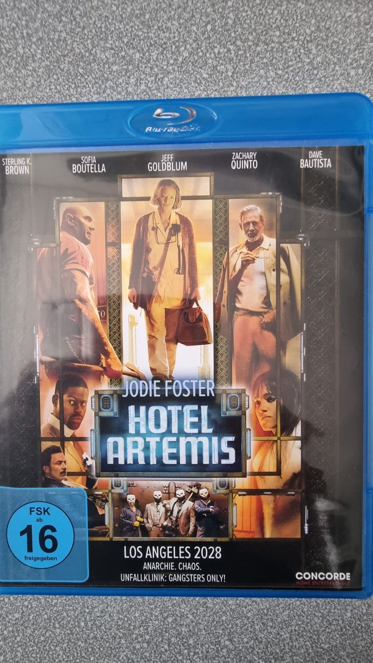 Tutti i DVDs: Blu Ray - Hotel Artemis - Jeff Goldblum – Usato da Oetwil am See venduto da fineli2