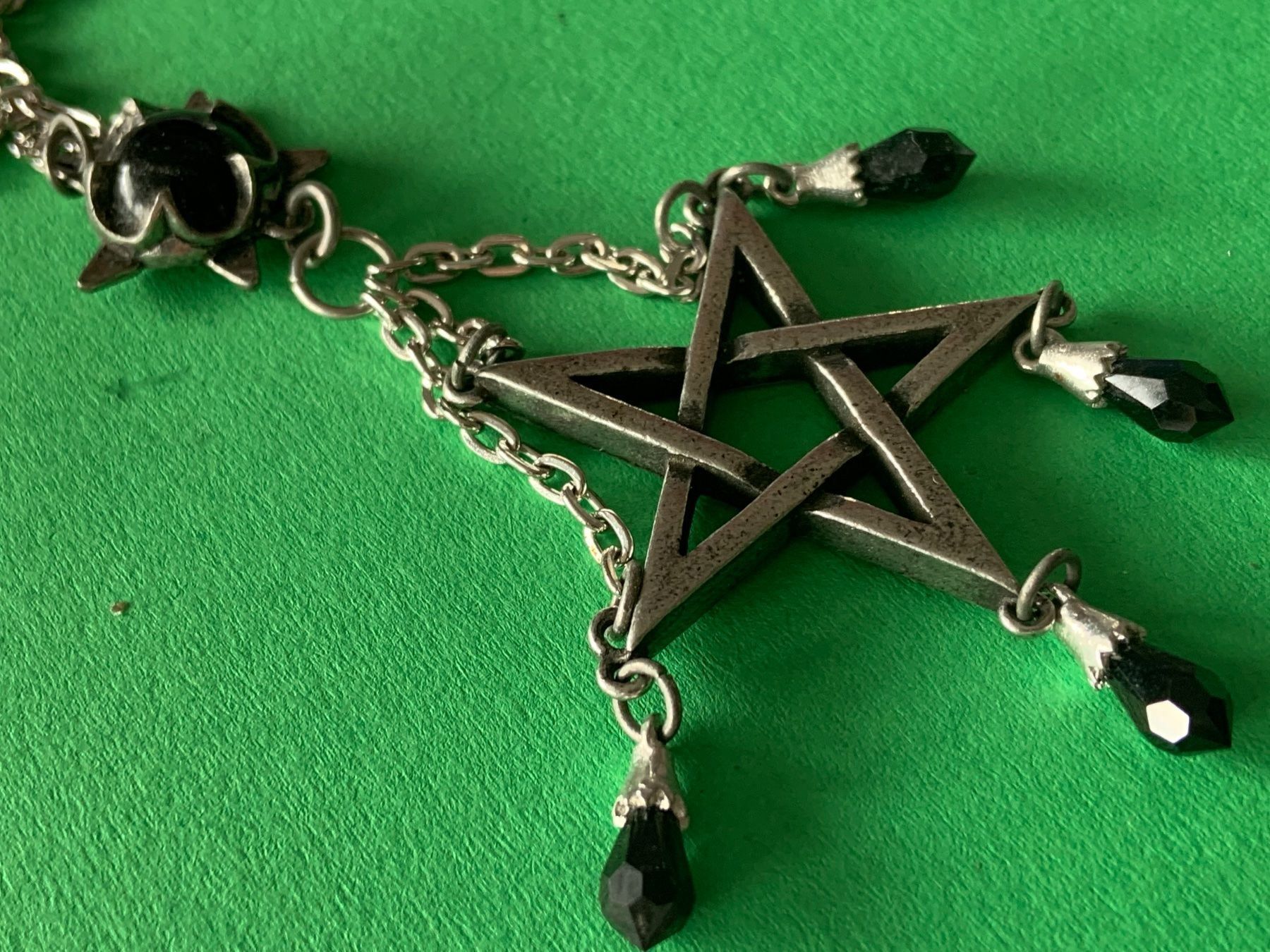 Catenine: Kette pentagramm!!!! – Nuovo e nell'imballaggio originale da Dittingen venduto da Bijoubelle