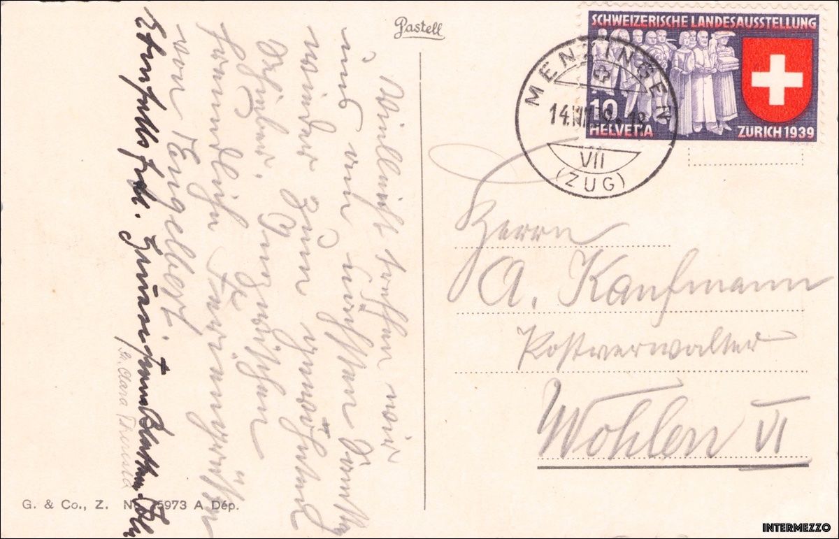 Cartoline postali: Menzingen ZG // Erholungsheim Schwalmegg – Usato da Basel venduto da intermezzo12 1