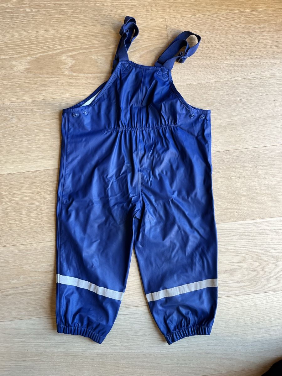 Hosen: Waterproof Dungarees Kids Size 98 Blue – Gebraucht aus Planken von R4gskL7 1