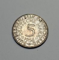 Pièce 5 Deutsche Mark 1956 Allemagne état super 