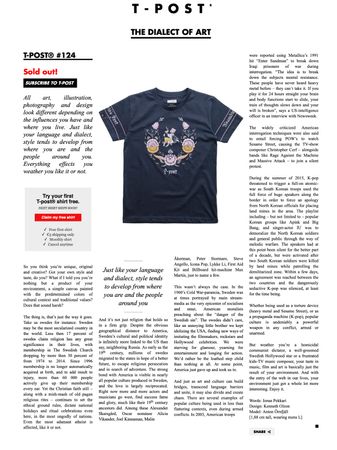 T-post.com Special T-Shirts mit Background - Grösse M