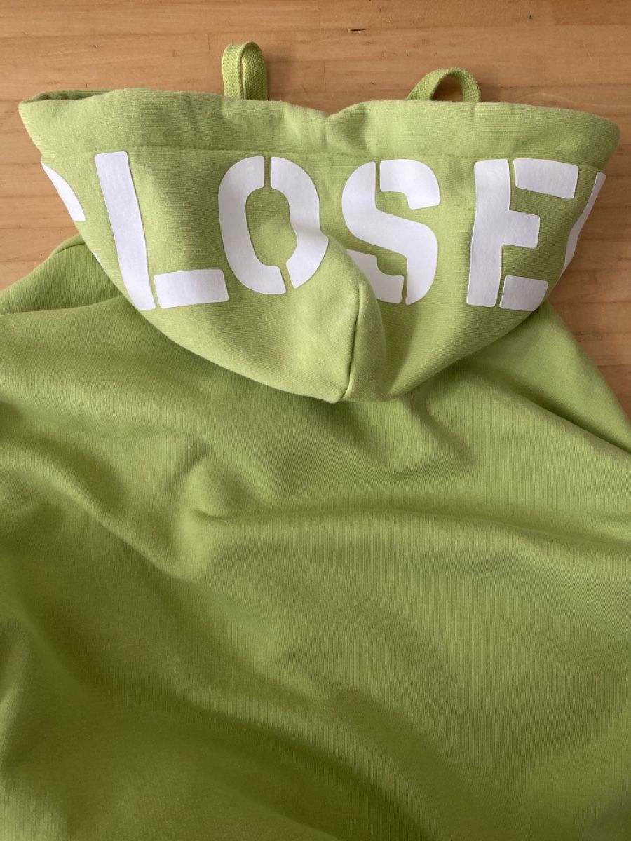 Closed Maglioni & Felpe: CLOSED Hoodie grün Oversize Kapuzenpullover Gr.S – Nuovo (secondo la descrizione) da Fislisbach venduto da alrohnboo 2