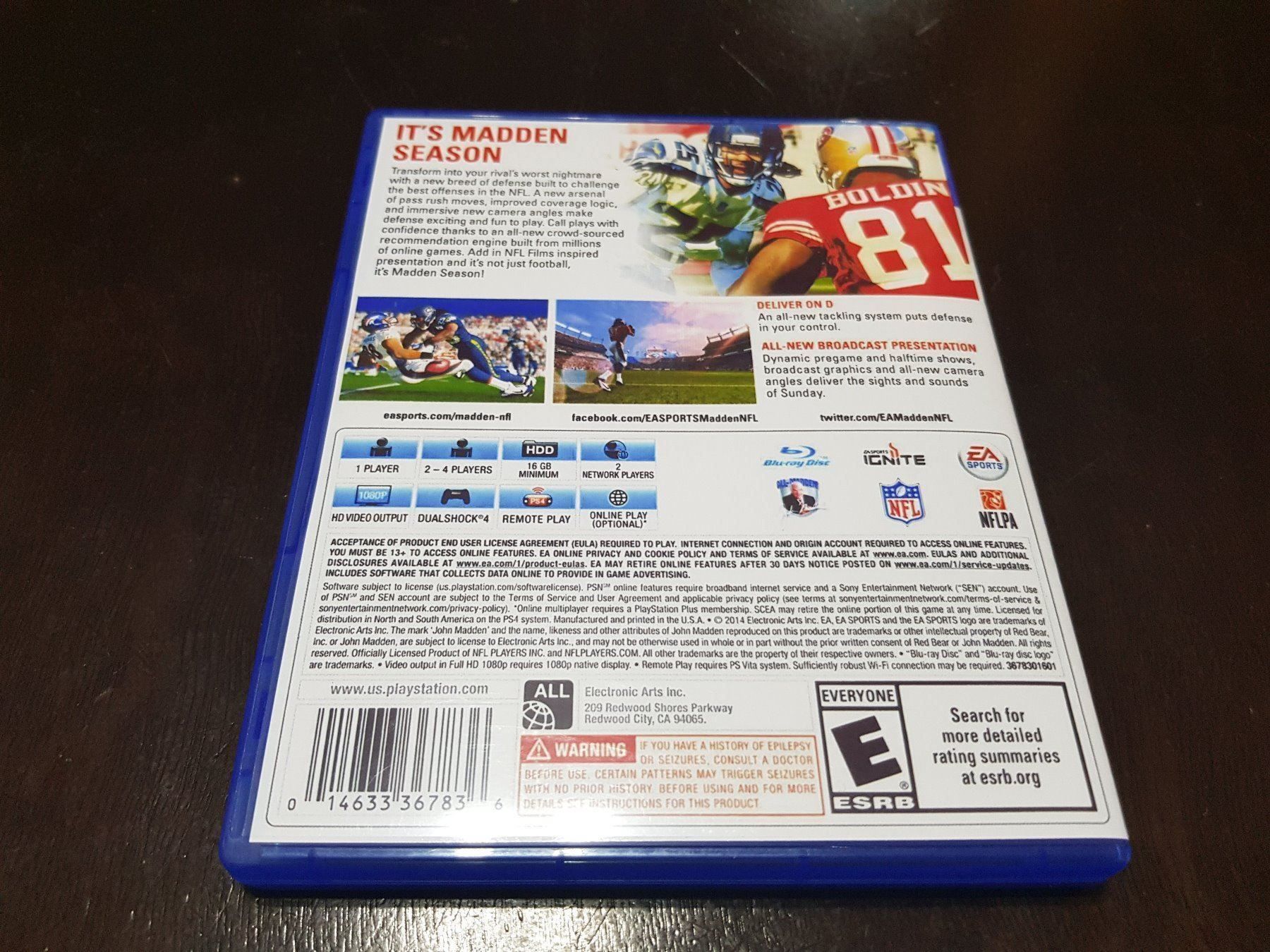 Giochi: MADDEN NFL 15 – Usato da Schwanden GL venduto da tumen 2