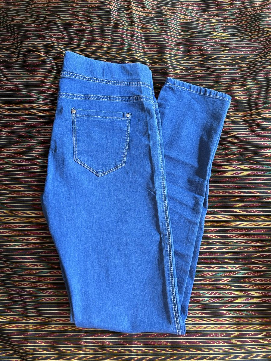 Jeans: Blue stretch denim jeggings – Usato da Genève venduto da mar_f82s