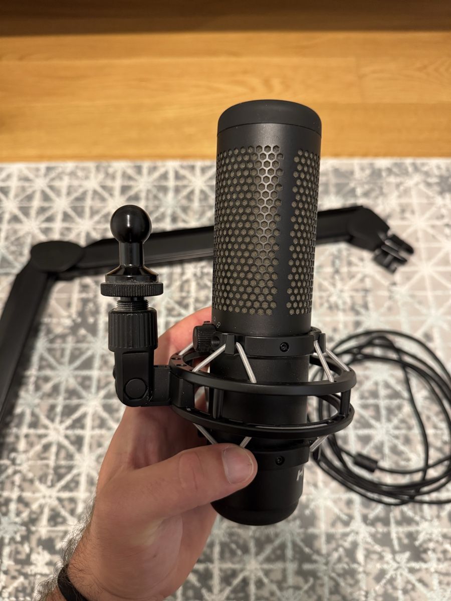 Hyperx Microfoni: HyperX QuadCast S Mikrofon mit Arm und Kabel | Top Zustand – Usato da Kleindöttingen venduto da bko_7k99 2