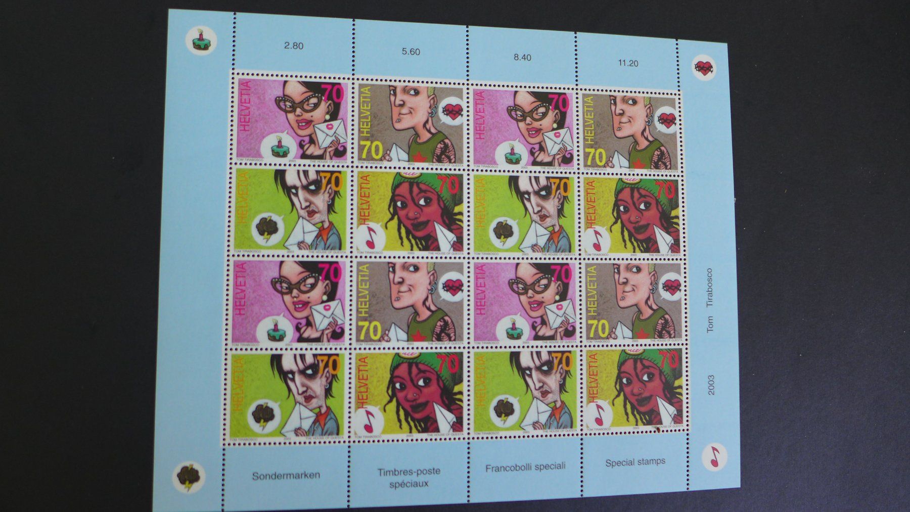 Tous les timbres: Briefmarken Schweiz – D'occasion à Basel par Helmuth1945