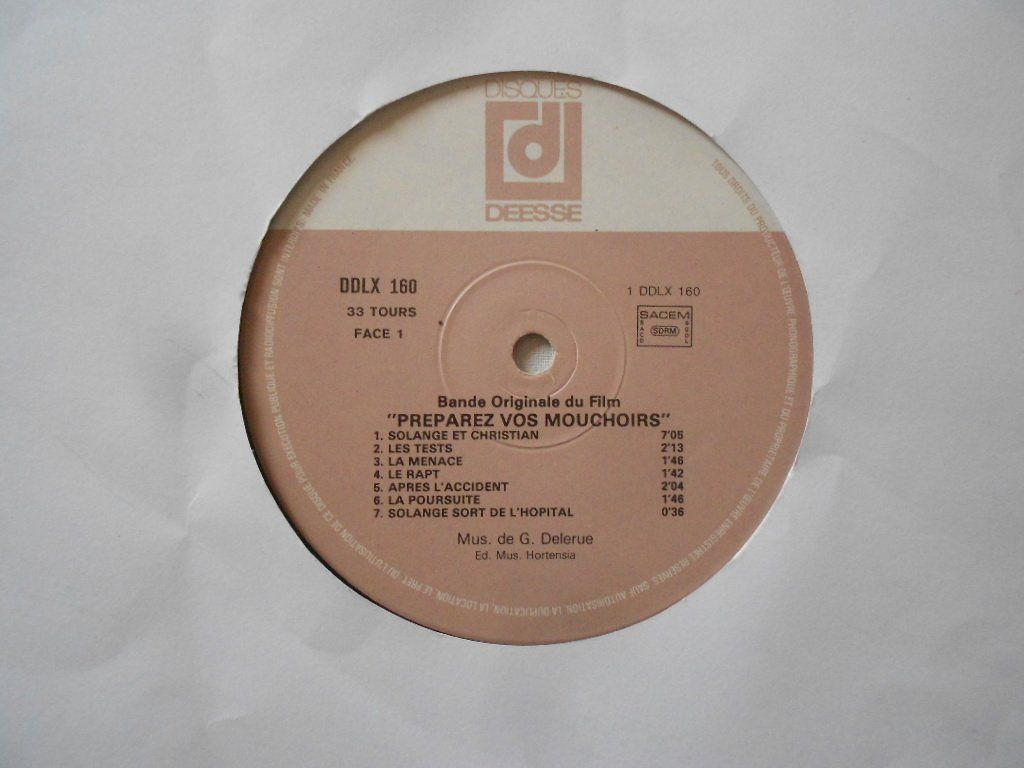 Dischi in vinile: GEORGES DELERUE  -  PREPAREZ VOS MOUCHOIRS – Usato da Bex venduto da Giorgiob 1