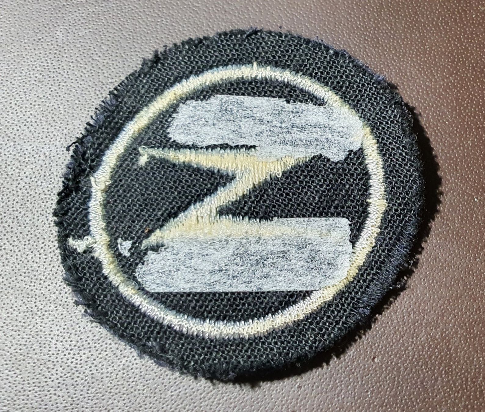 Placchette & Badge: X261 - Patch Abzeichen Feuwerwehr oder Militär Armee – Usato da Reinach BL venduto da Boston-Verkauf 1