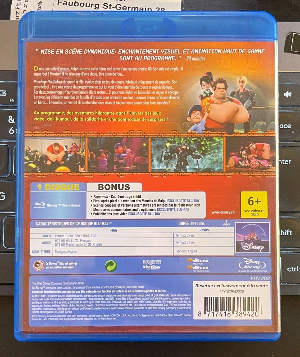 Tutti i DVDs: Les mondes de Ralph (2012) - Blu-ray – Usato da Semsales venduto da __Florian__ 2