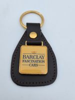 BARCLAY FASCINATION CARS Leder-Schlüsselanhänger Vintage