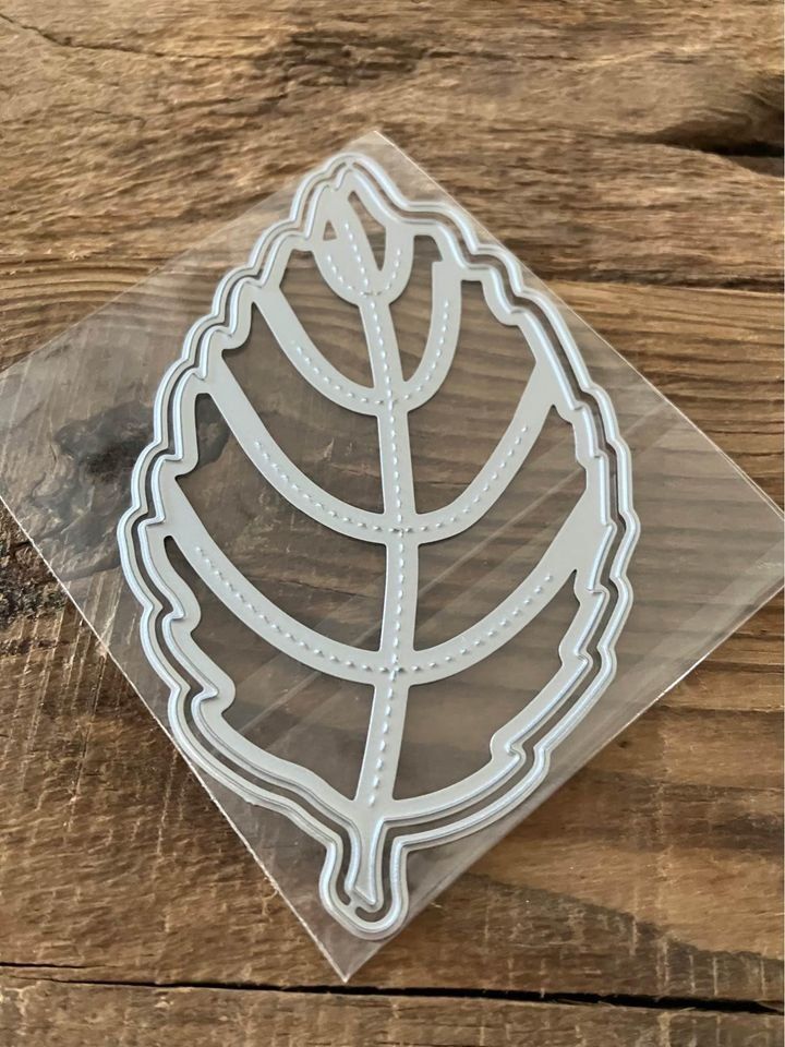 Sciablone: Neues  Stanzschablonen-Set 3D Blatt – Nuovo e nell'imballaggio originale da Effretikon venduto da wenuss