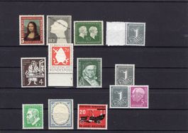 R5316  /  Allemagne 1952-1955 neufs XX