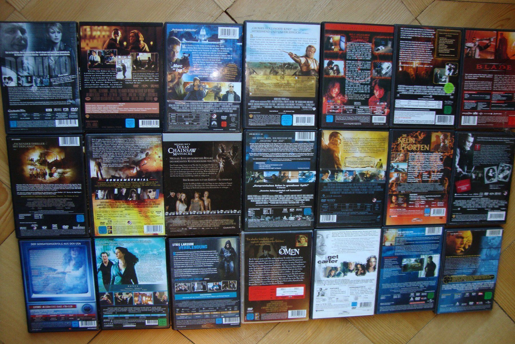 Alle DVDs: 21 Blockbuster mit Topstars - Superpreis – Gebraucht aus Bern von carola31 1