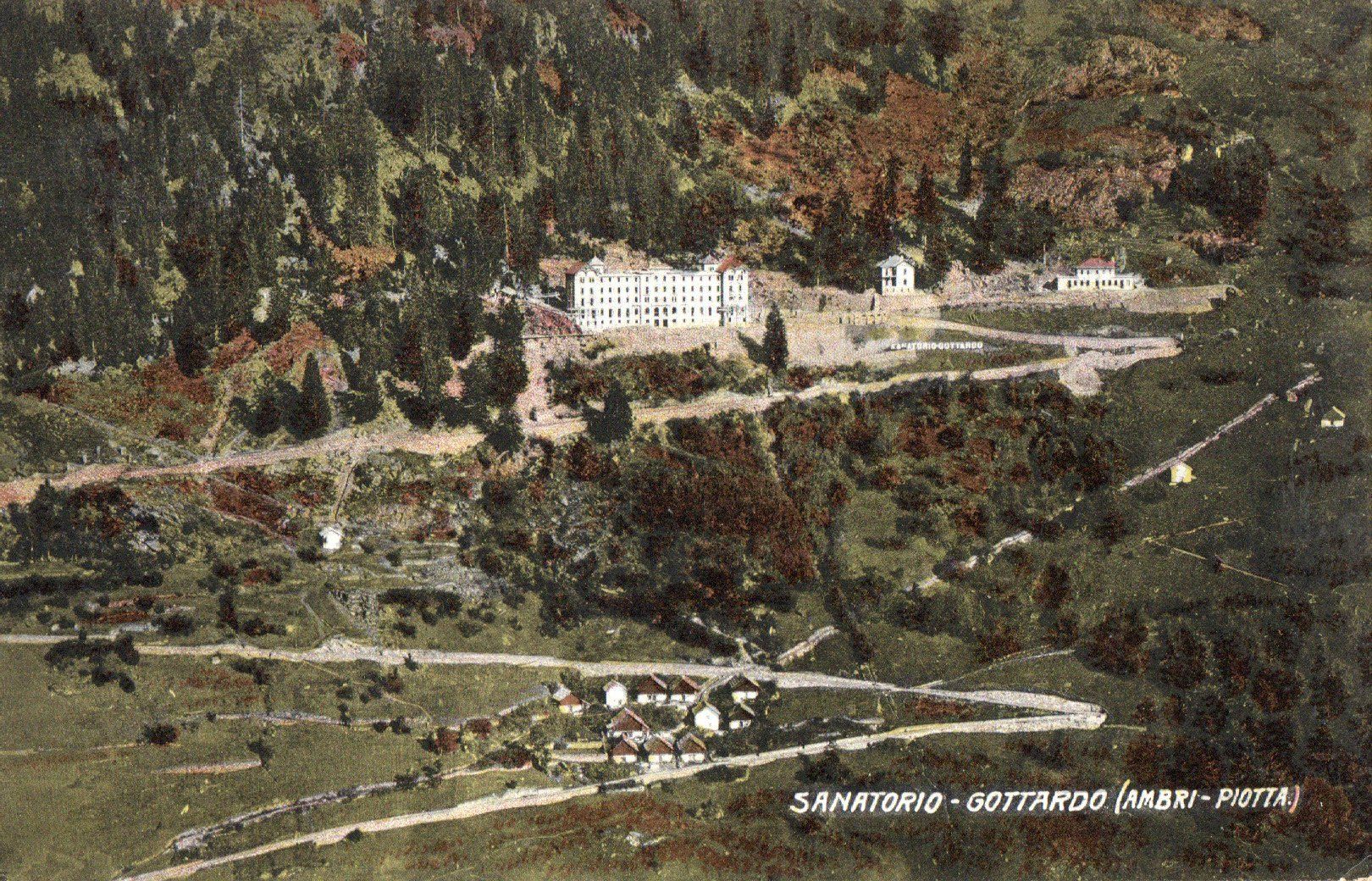 Ansichtskarten: Ambrì-Piotta - Sanatorio Gottardo – Neu (gemäss Beschreibung) aus Melano von pisonsdro