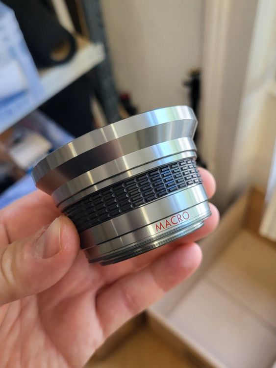 Unità & Adattatore: IR TITANIUM  Super-Wide Macro 0.42x Fish Eye Adapter – Usato da Bern venduto da FotoStrobo.ch_Outlet 1