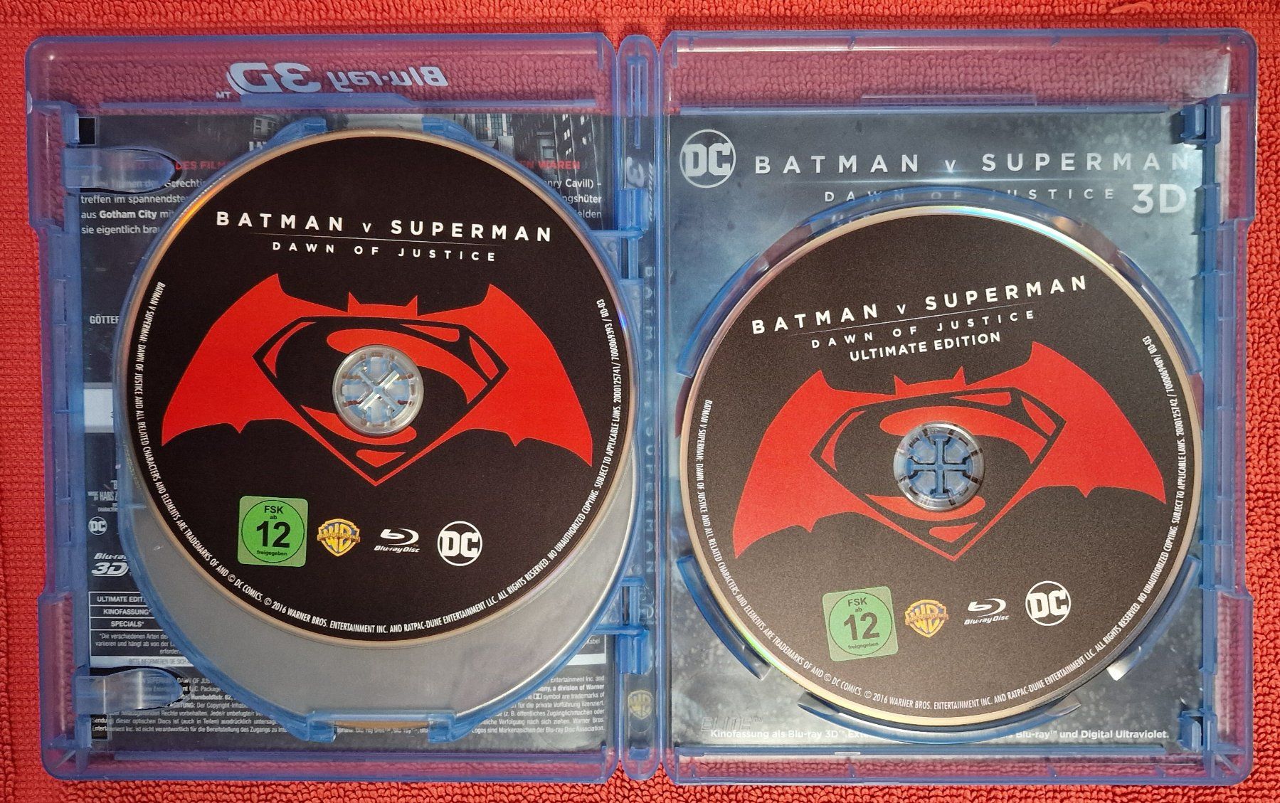 Tous les DVDs: Batman v Superman Extended Cut (2016) 3D & normal – D'occasion à Basel par phi_8xhm 3