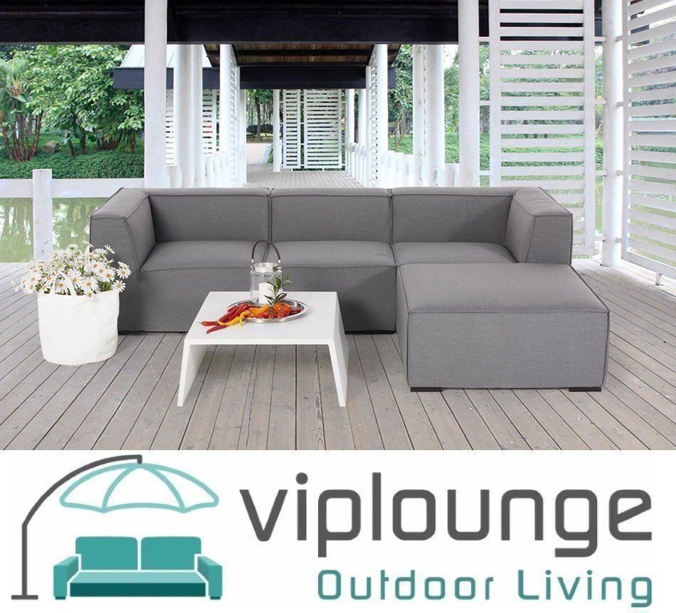 Viplounge Sofas: Outdoor Stoff Lounge 3er Sofa – Neu und originalverpackt aus Uznach von viplounge