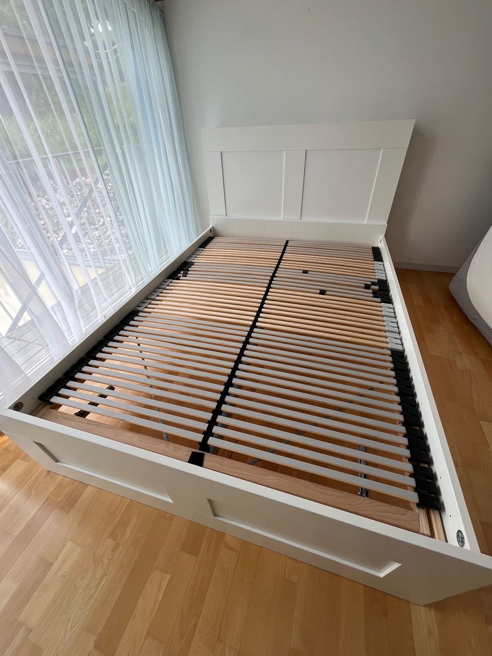 Ikea Letti: Bettgestell mit Kopfteil 140x200 – Usato da Merishausen venduto da Stitanic 1