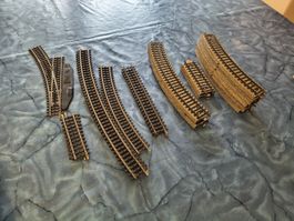 Model train tracks assortment good condition K Gleis M gleis
