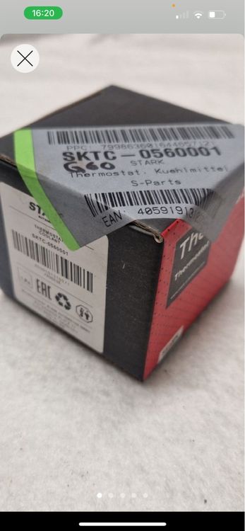 STARK SKTC-0560066 Thermostat Compatible Opel Insignia, Mokka, Zafira, Astra