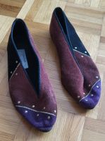 Damen Ballerinas Leder mix, Gr. 38