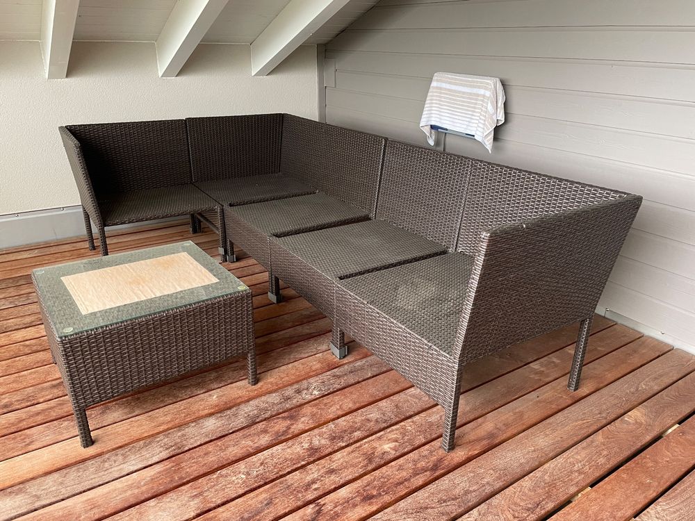 Sitzgruppe aus Rattan Kaufen auf Ricardo