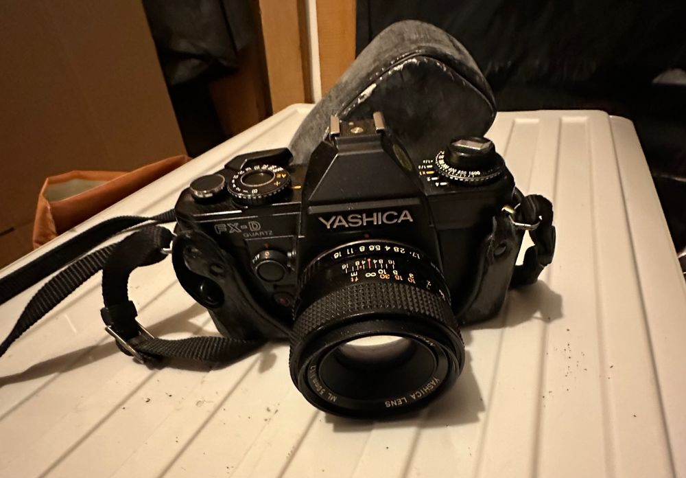 Appareil Photo Argentique Yashica AF Mini - Compact Argenté, Occasion Mais Fonctionnel