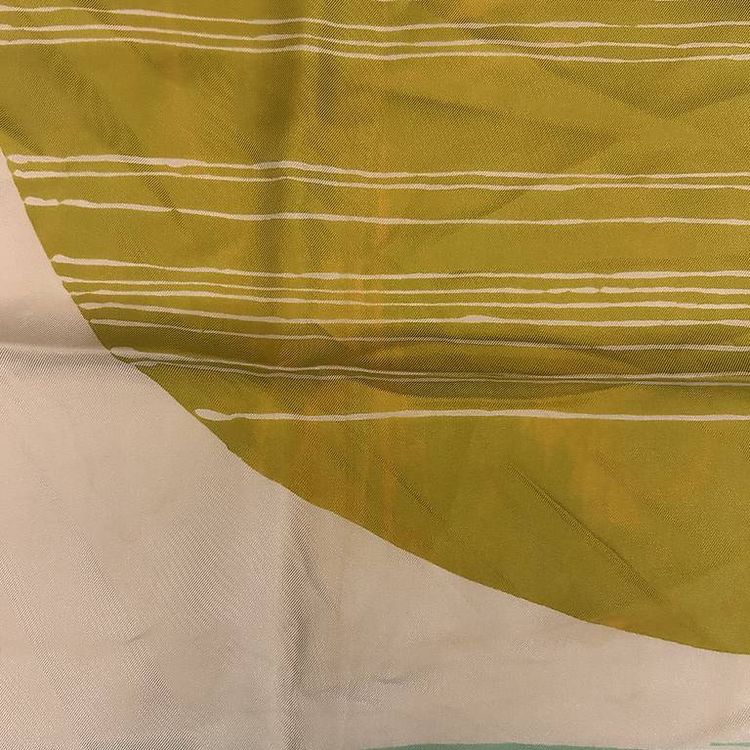 Foulard En Soie Vintage - 100% Soie Mousseline - 75x75 Cm - Rouge - Style Rétro Féminin