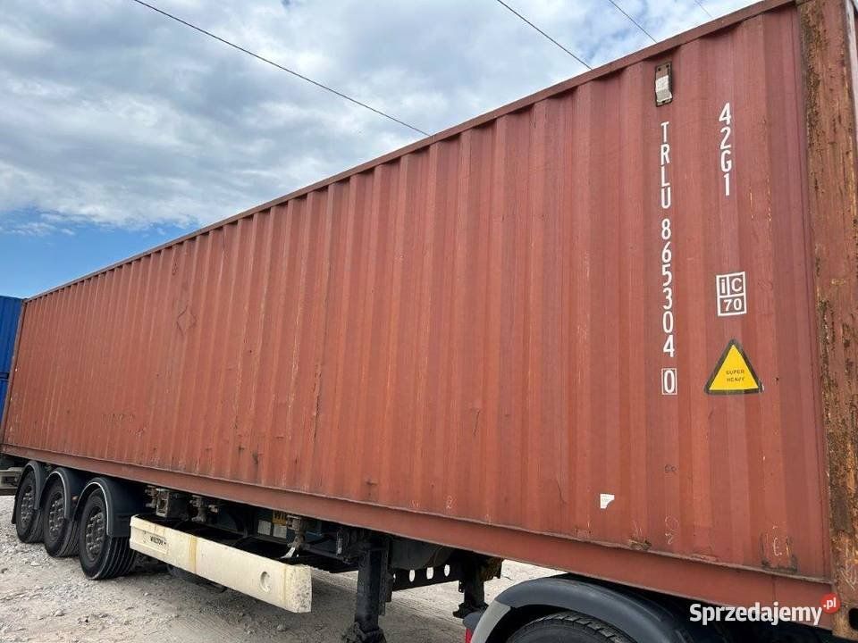 40DV Seecontainer / Lagercontainer mit Deffektem Holzboden (Defekt) in ...