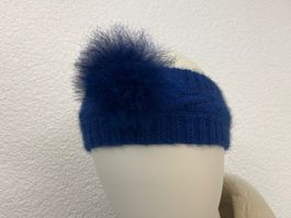 Einzelstück: Posssum Stirnband blau