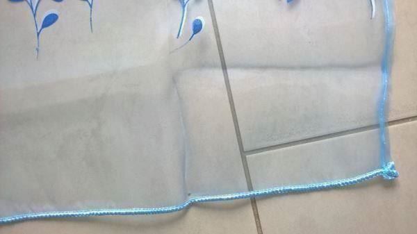 Tende: Blauer Vorhang mit Blumen (2 Stk.) – Nuovo e nell'imballaggio originale da Langenbruck venduto da Gumsi 4
