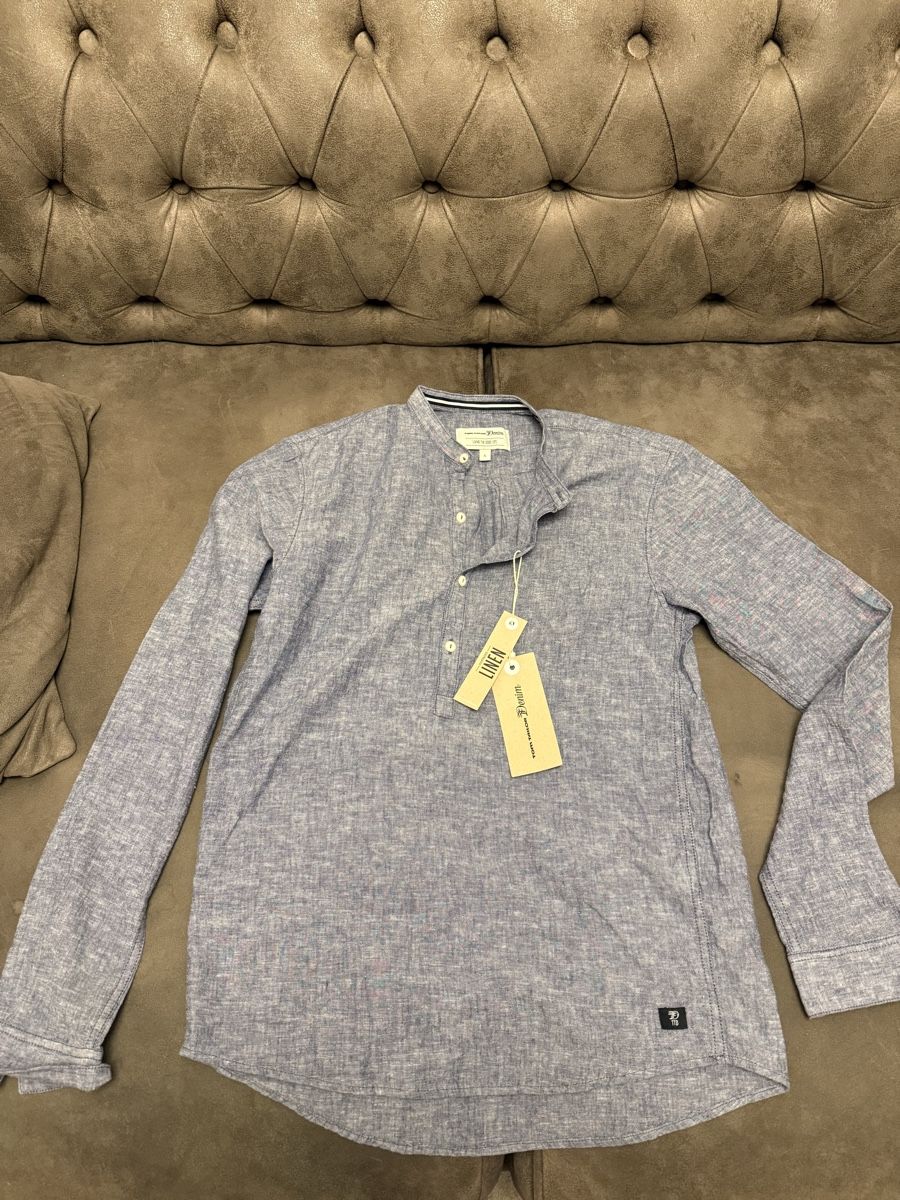 Tom Tailor Chemises: TOM TAILOR Denim Hemd Grösse S grau – Neuf avec emballage d'origine à St. Gallen par Udo20