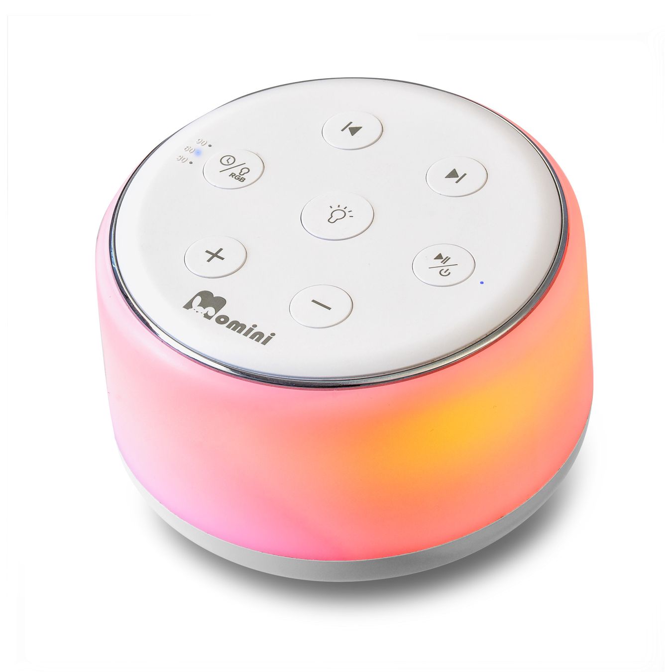Lampen: Lullumo LED-Einschlaflicht mit Geräuschfunktion – Neu und originalverpackt aus Dietlikon von Salesmax