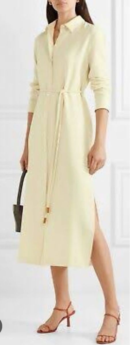 Theory Vestiti: Theory Linen Midi Dress [rrp $495] – Usato da St.Josefen venduto da lop_lh8d 1