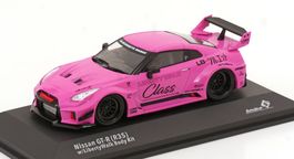 NISSAN GT-R R35 LIBERTY WALK KIT PINK 1:43 SOLIDO