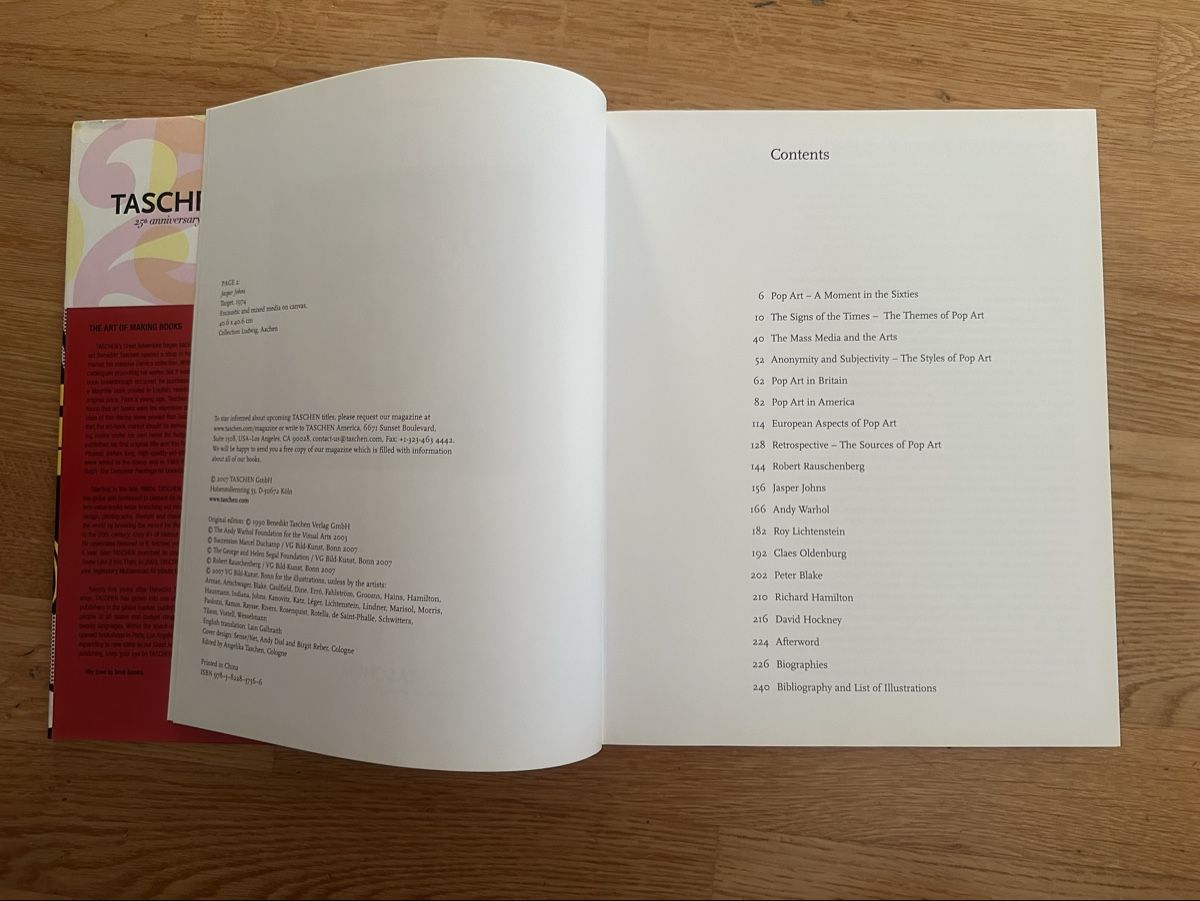 Bücher: POP ART Tilman Osterwold Hardcover Buch – Gebraucht aus Affoltern am Albis von Sveta75 1