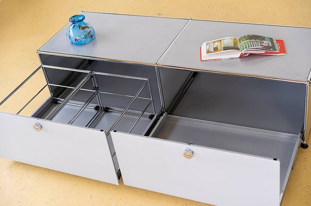 Cassettiere: USM Lowboard in Lichtgrau – Usato da Meinisberg venduto da atelier_TILIJA 2